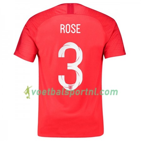 Engeland Rose 3 Uit Shirt WK voetbal 2018